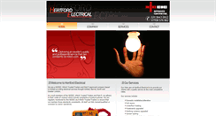 Desktop Screenshot of hertfordelectrical.com